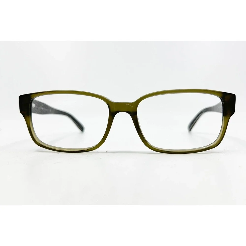 Joseph Abboud Eyeglasses Mens Olive Green JA4040 Rectangular Frames 53-16-140